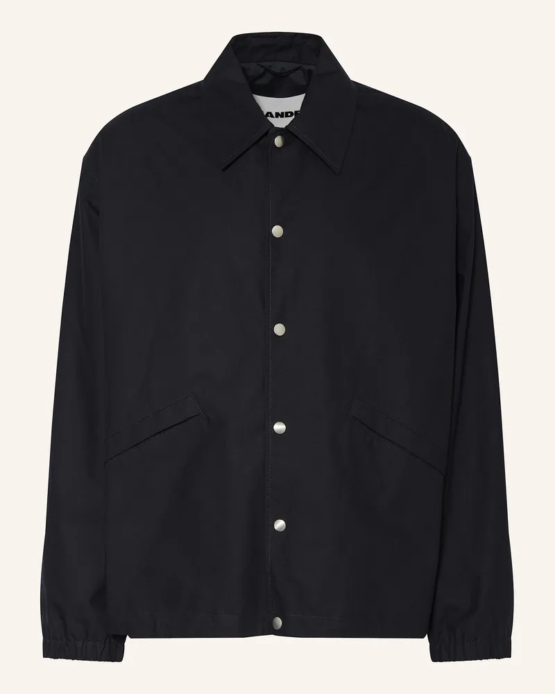 Jil Sander Jacke Dunkelblau