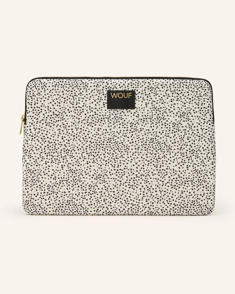 WOUF Laptop-Hülle Roar beige Ecru
