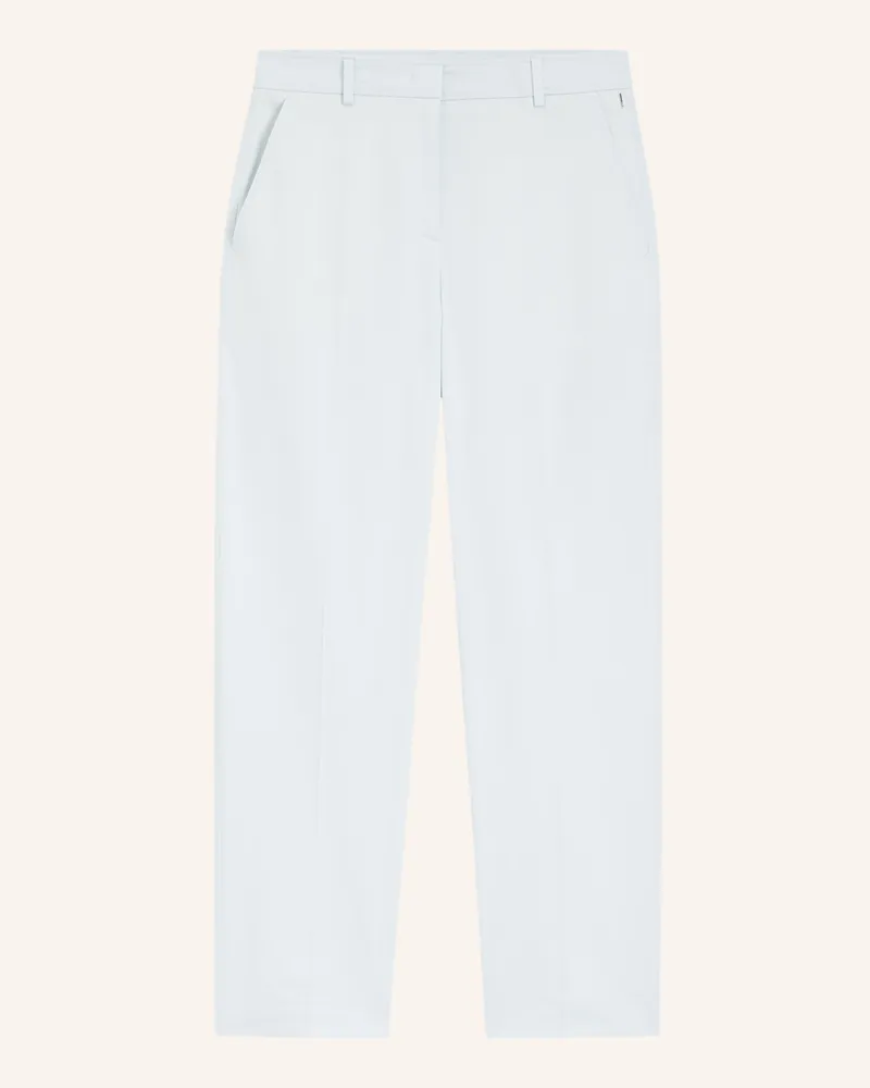 HUGO BOSS Business Hose tecarino2 Tapered Fit blau Blau