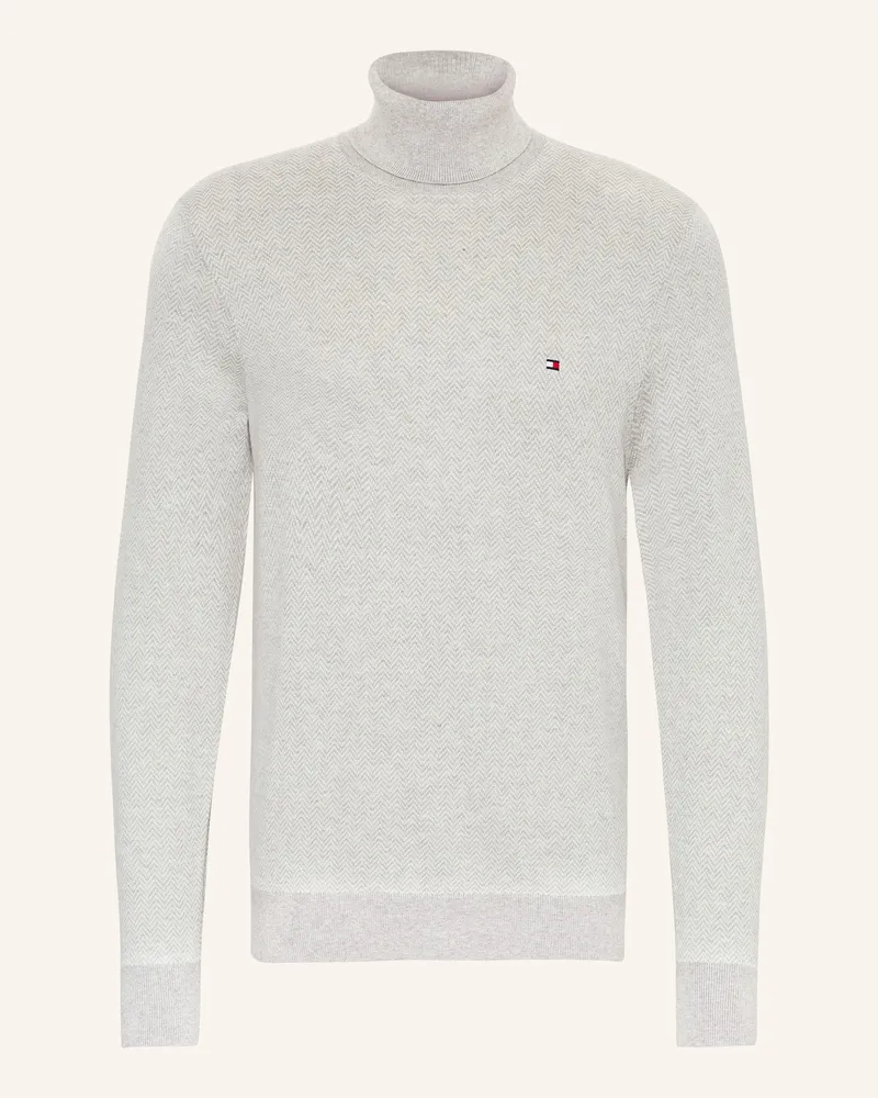Tommy Hilfiger Rollkragenpullover Hellgrau