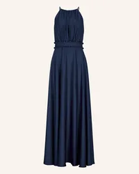 Swing Abendkleid aus Satin Blau