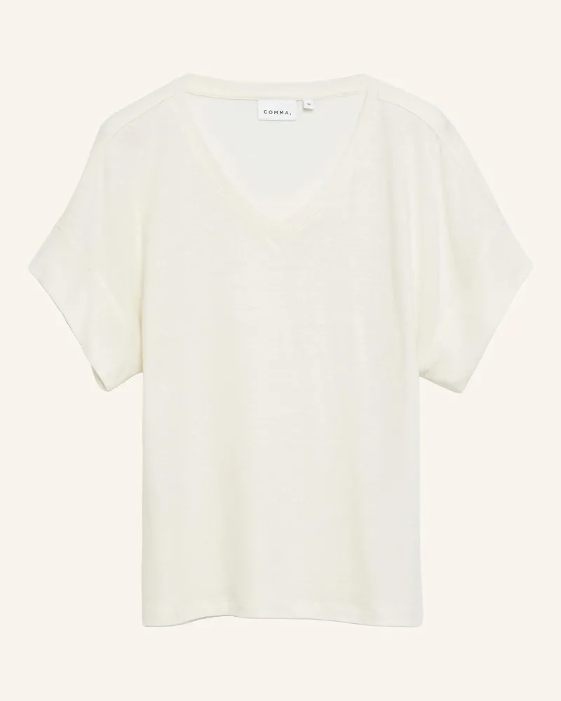 COMMA T-Shirt beige Creme