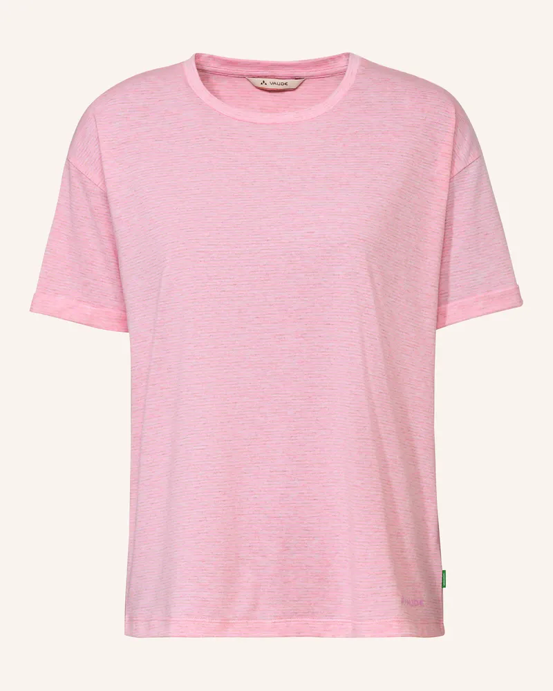 Vaude T-Shirt Mineo rot Helllila