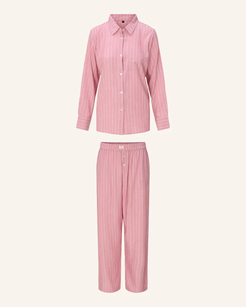 LingaDore Nachtwäsche Set rosa Beige