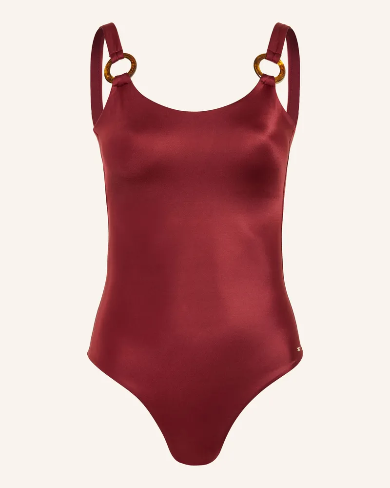 Tommy Hilfiger Badeanzug rot Dunkelrot