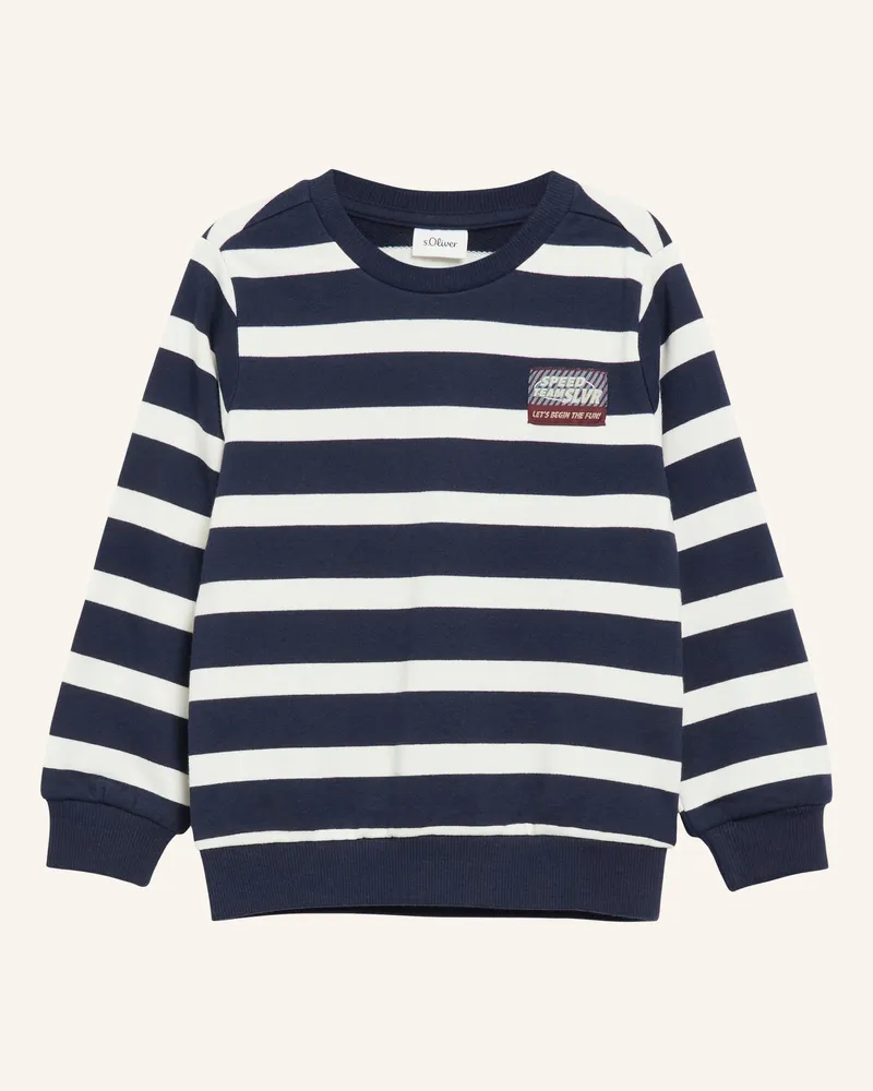 S.Oliver Sweatshirt blau Blau