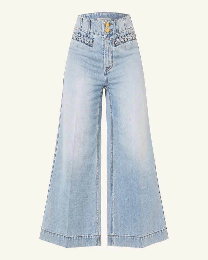 Zimmermann Cropped Jeans Indra blau Skylark