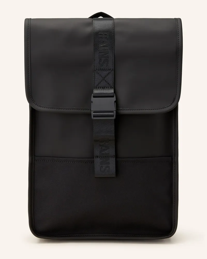 RAINS Rucksack Trail schwarz Schwarz