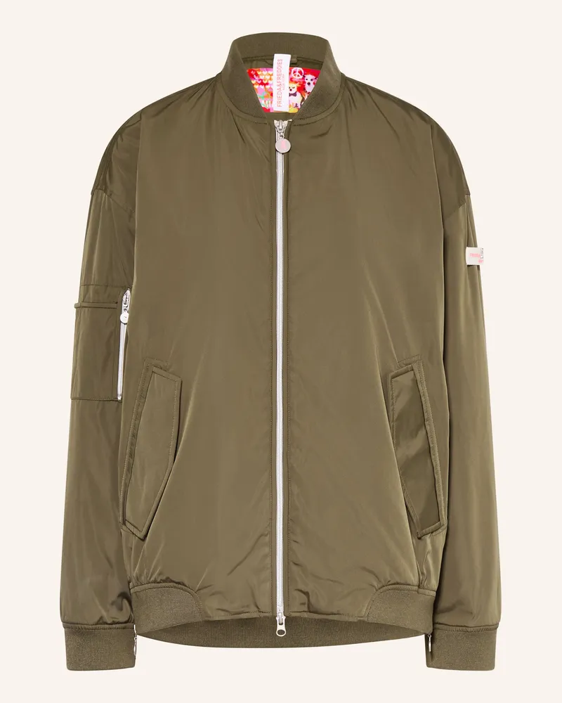 Frieda & Freddies Oversized-Blouson NURI Oliv