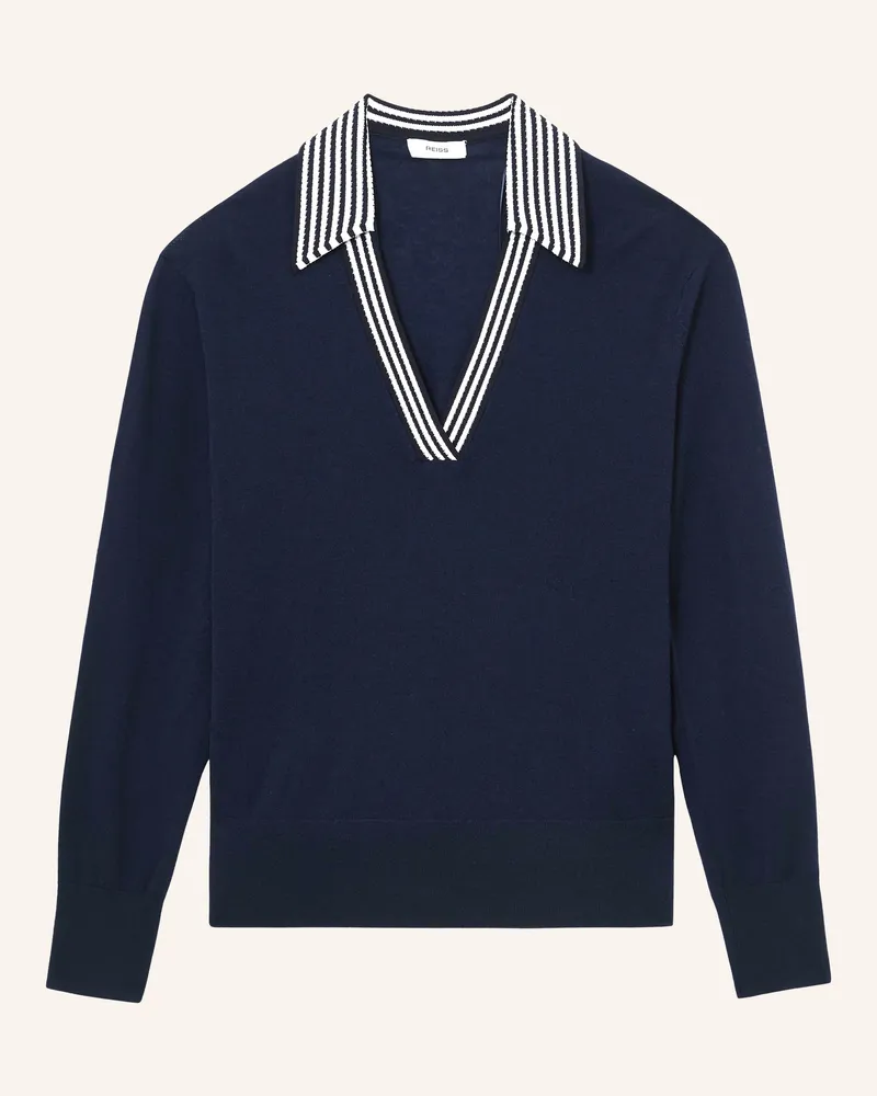 Reiss Pullover Nova blau Dunkelblau