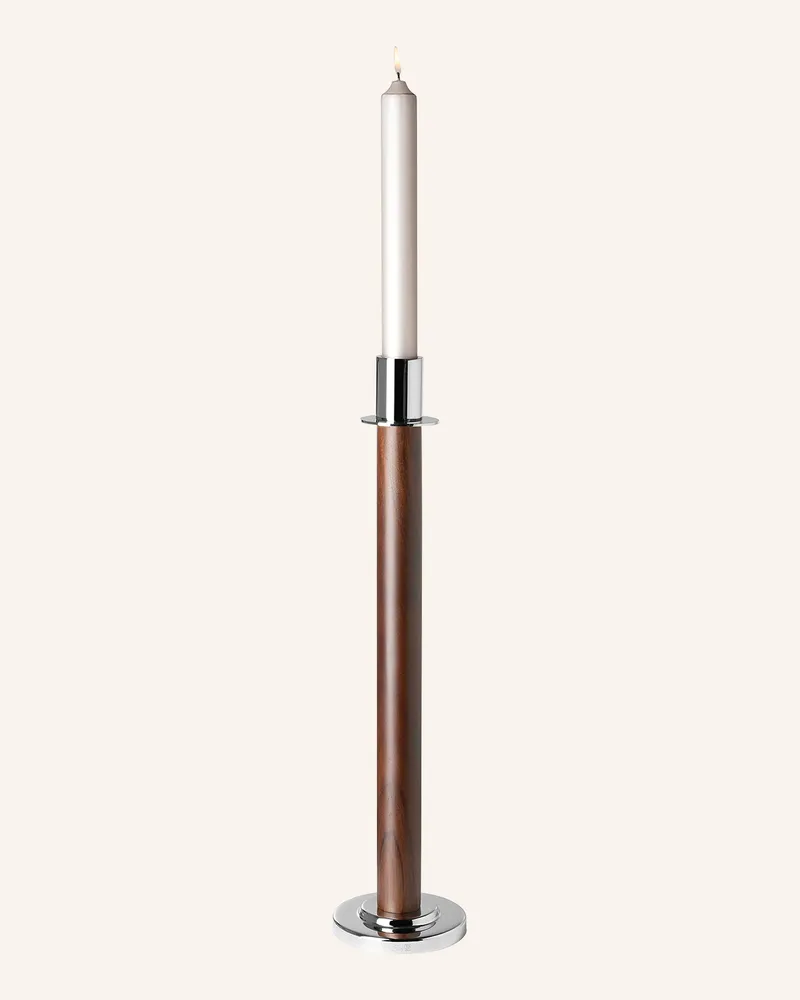 Fink Leuchter Matador braun Silber