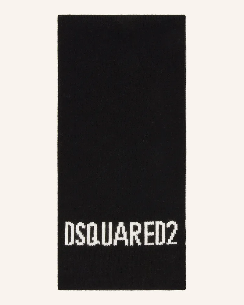 Dsquared2 Schal Schwarz