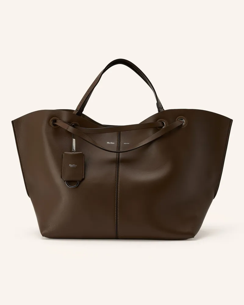 Max Mara Shopper Mixeddoubles Mit Pouch braun Dunkelbraun
