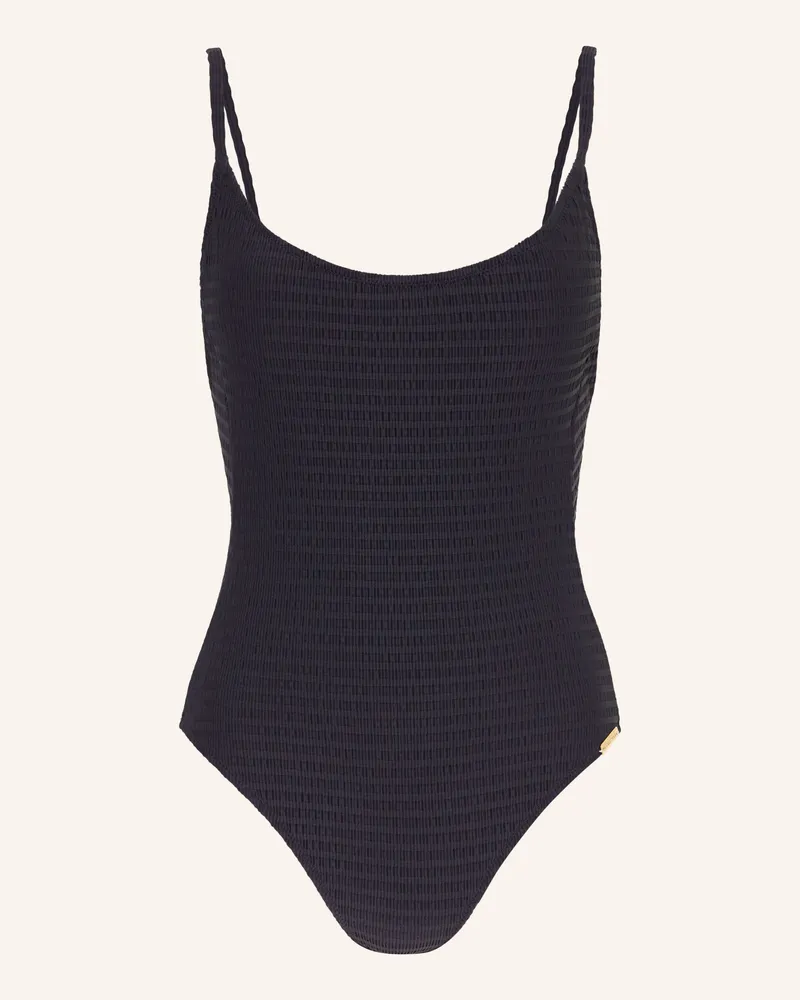 watercult Badeanzug Essential Twist schwarz Schwarz