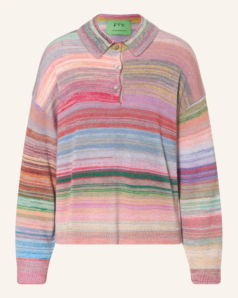 FTC Cashmere Pullover Mit Cashmere rot Pink