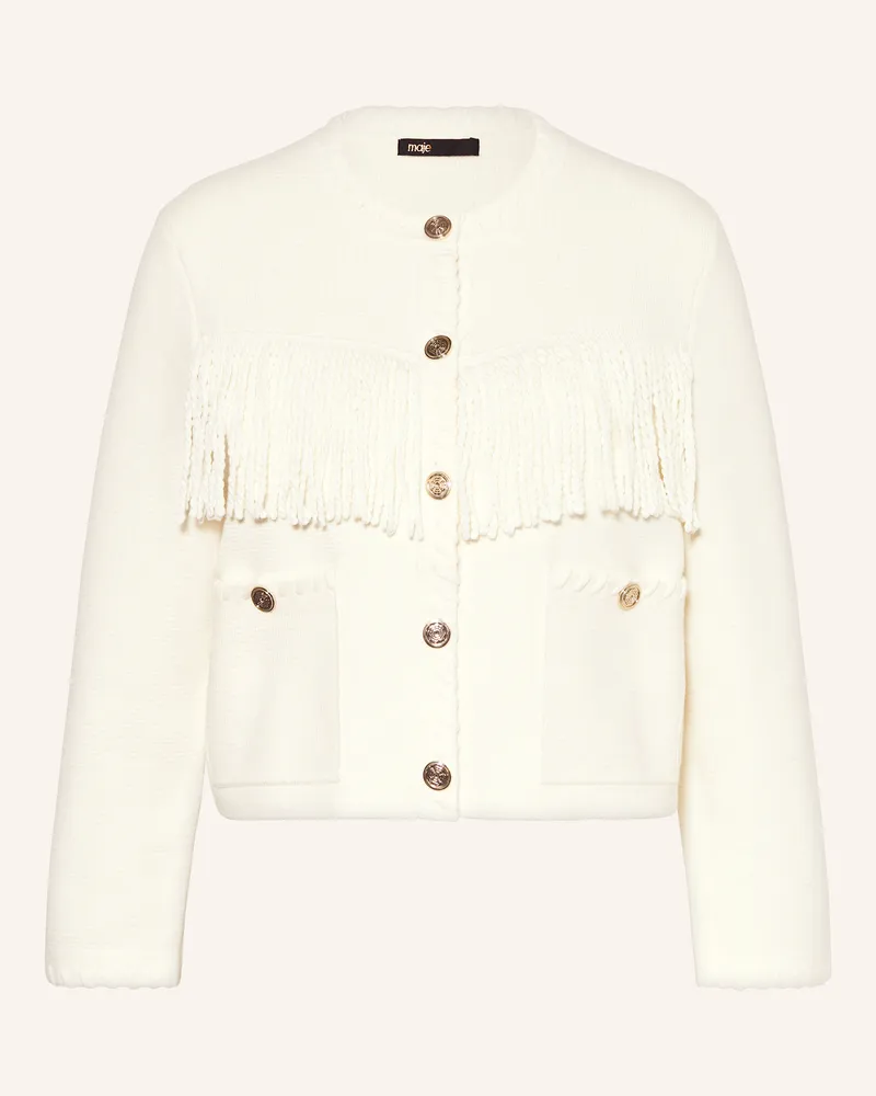 Maje Kastenjacke Ecru