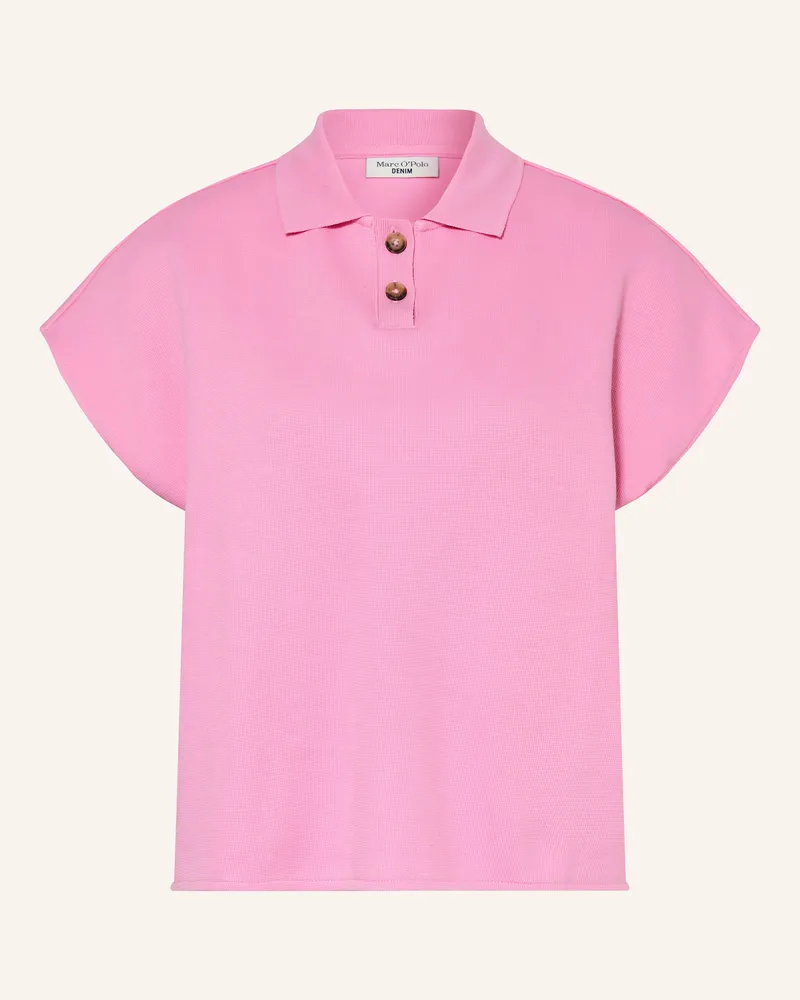 Marc O'Polo Piqué-Poloshirt Rosa