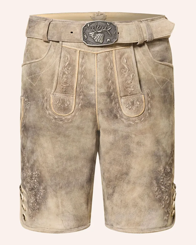 Spieth & Wensky Trachten-Lederhose ENGEN Hellbraun