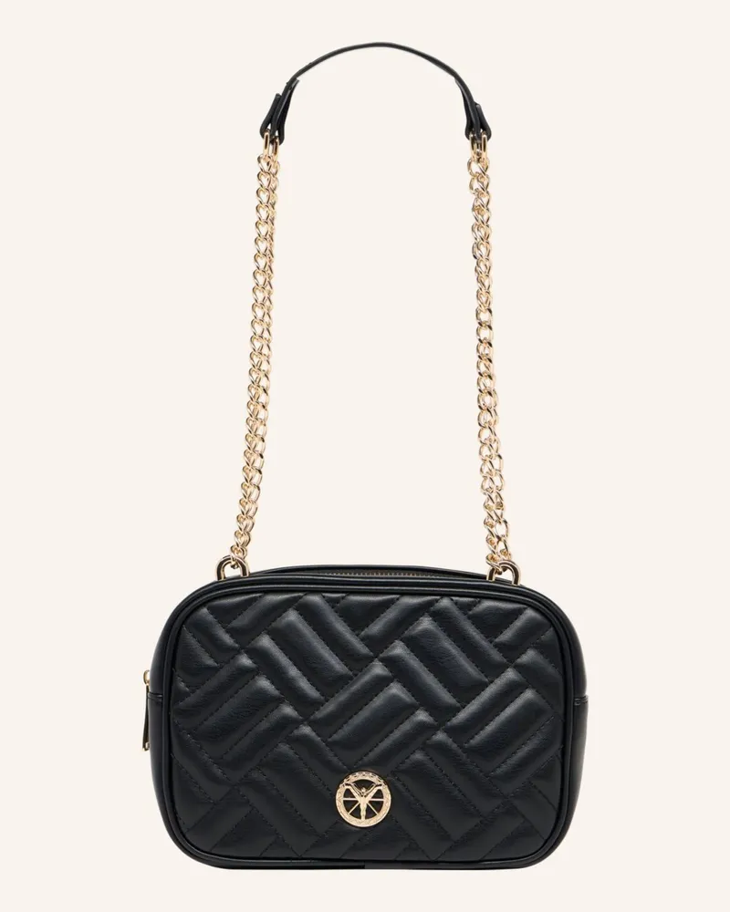 Carlo Colucci Wattierte Umhängetasche Di Girolamo schwarz Schwarz