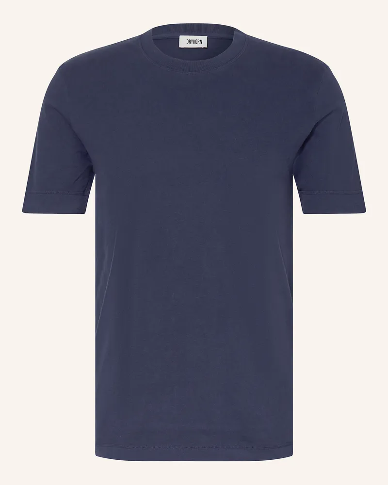 Drykorn T-Shirt Raphael blau Dunkelblau