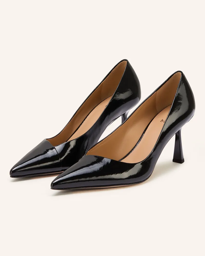 Högl Lack-Pumps Schwarz
