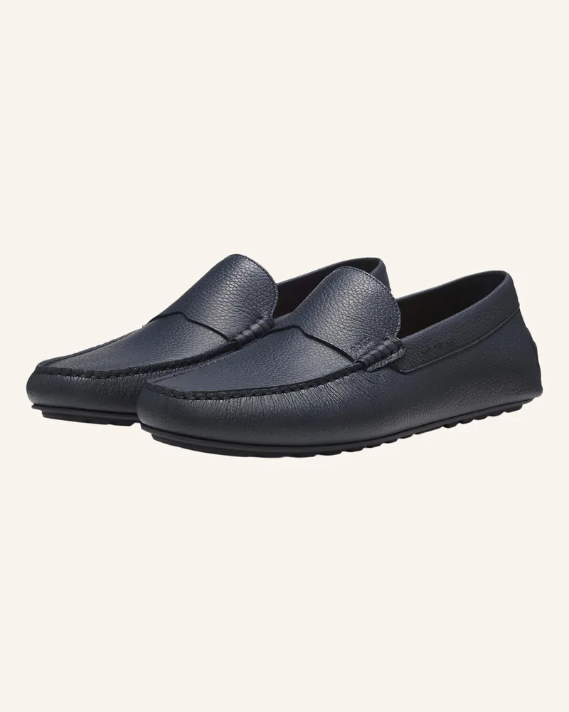 HUGO BOSS Casual Slipper Noel_Mocc_Grpe blau Dunkelblau
