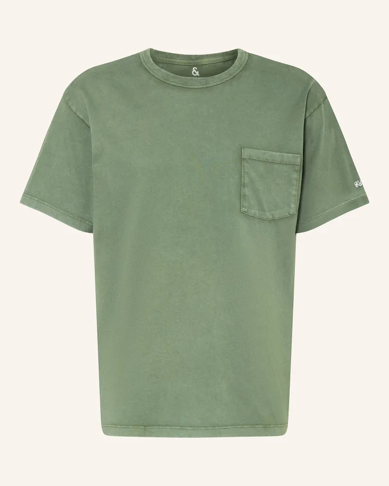 colours & sons T-Shirt Oliv