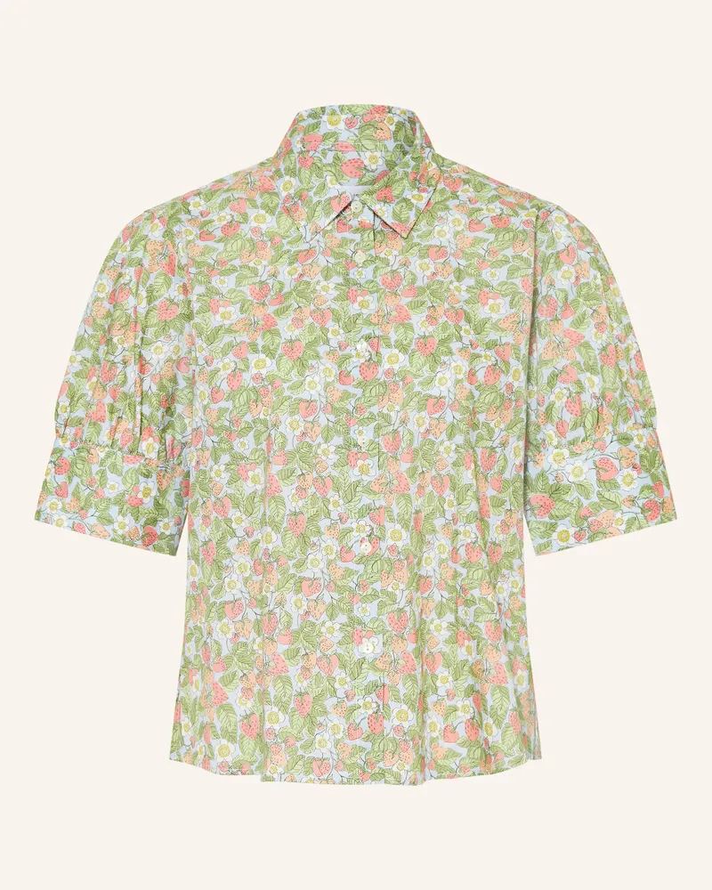 Rossana Diva Hemdbluse blau Grün