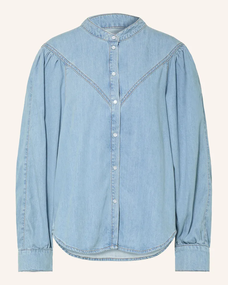 ba&sh Jeansbluse Alino blau Hellblau