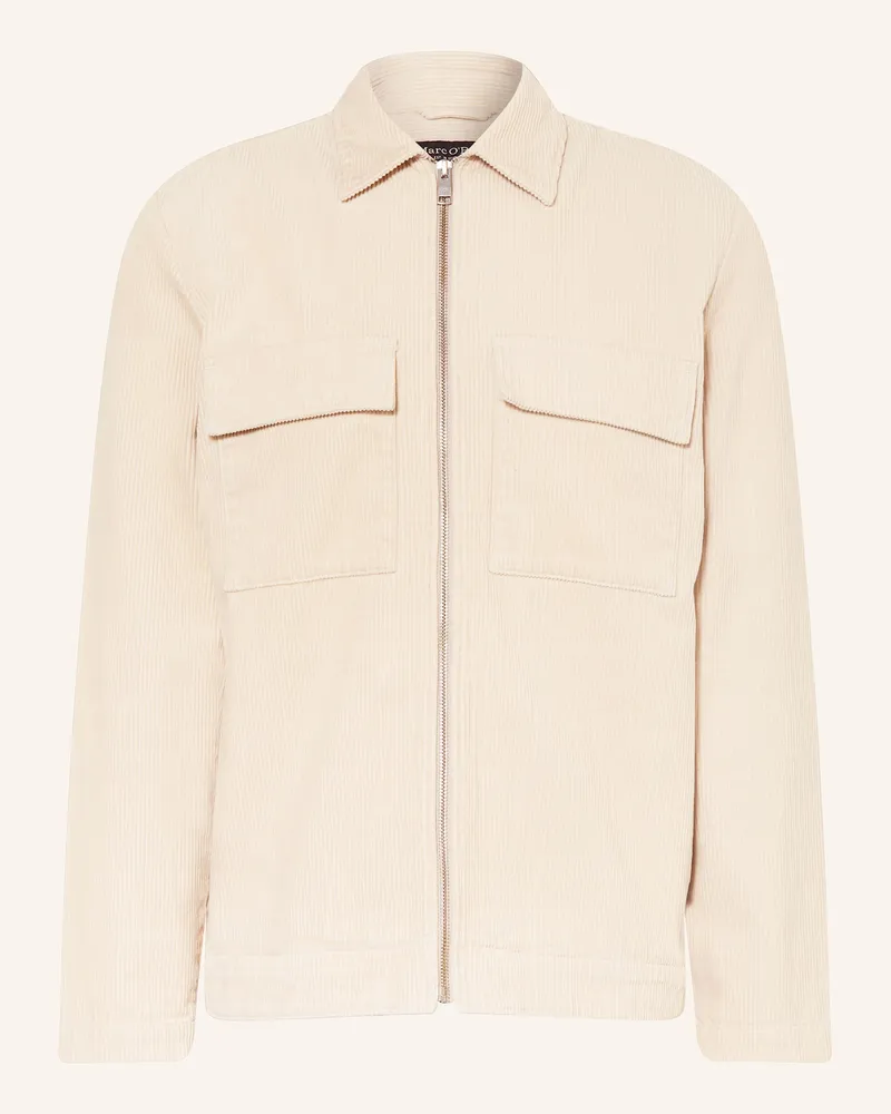 Marc O'Polo Cord-Overjacket Ecru