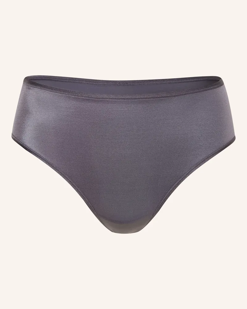 Mey Slip Serie Joan Aus Satin grau Dunkelgrau