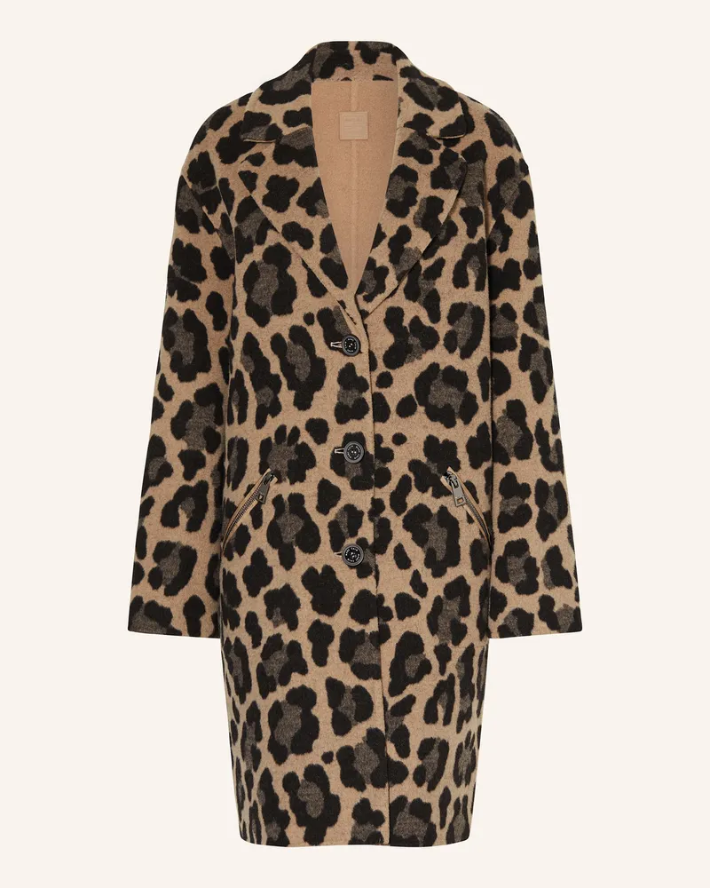 Marc Cain Wollmantel Zum Wenden braun 624