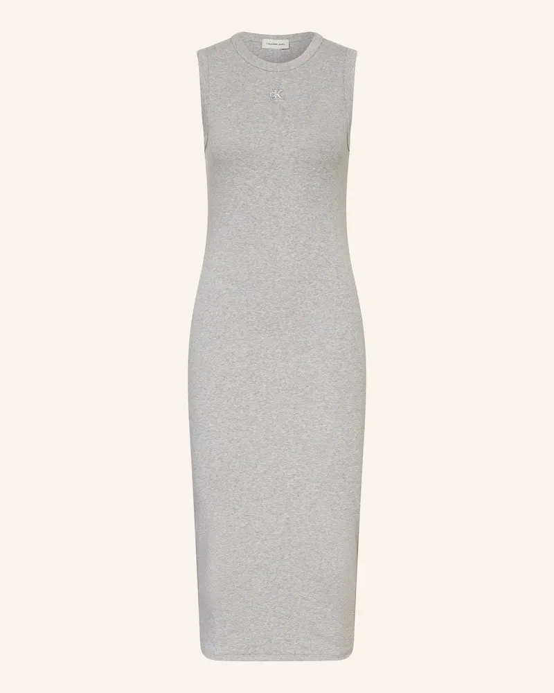 Calvin Klein Kleid grau Hellgrau