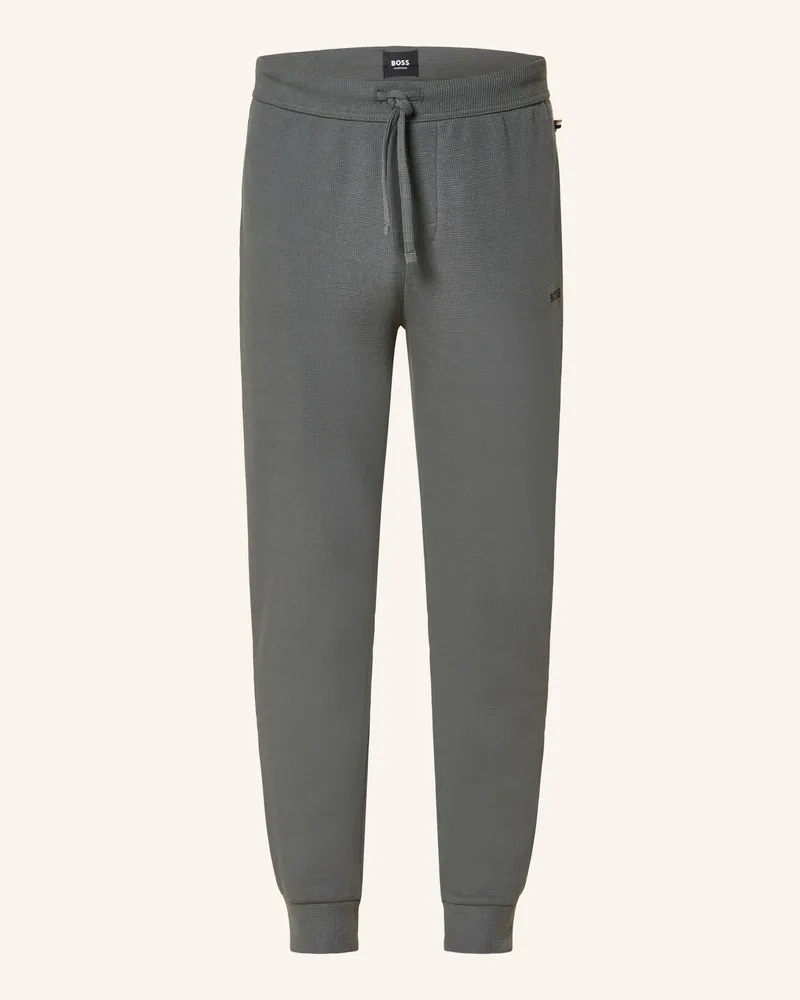 HUGO BOSS Schlafhose Grün