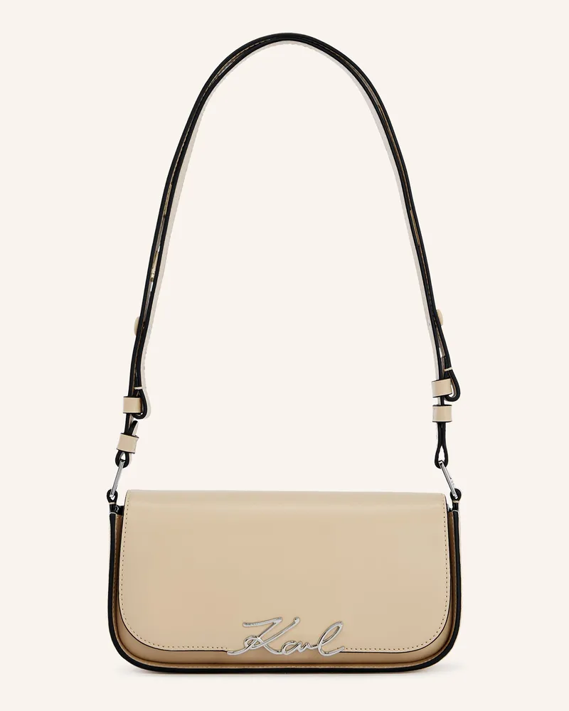 Karl Lagerfeld Umhängetasche Beige