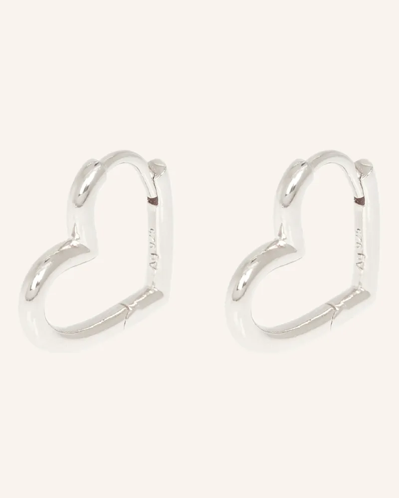 Ariane Ernst Ohrringe I LOVE YOU NO.1 Silber