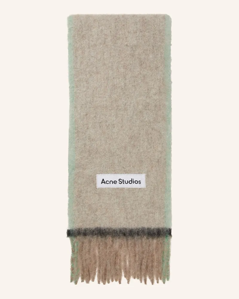 Acne Studios Schal mit Alpaka Beige