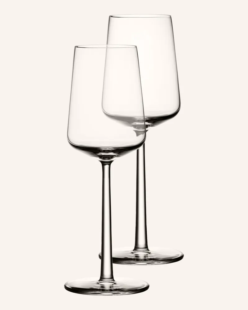 iittala 2er-Set Weingläser Essence transparent Weiss