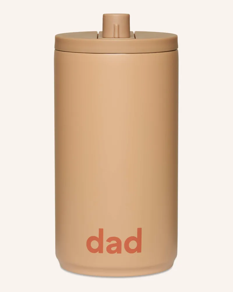 DESIGN LETTERS Thermobecher MOM Beige