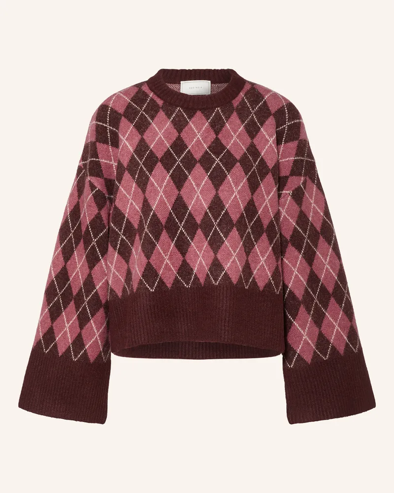 Neo Noir Pullover rot Dunkelrot