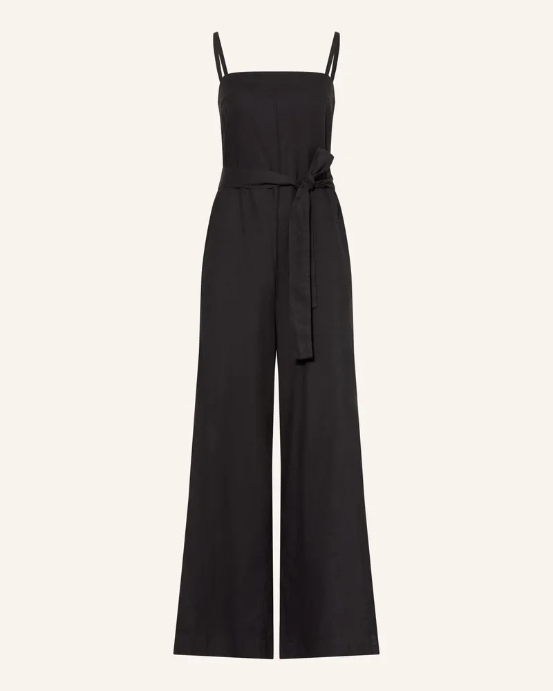 InWear Leinen-Jumpsuit Edithiw schwarz Schwarz