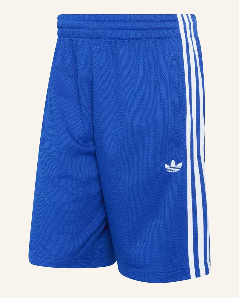 adidas Adicolor Mesh Shorts blau Weiss