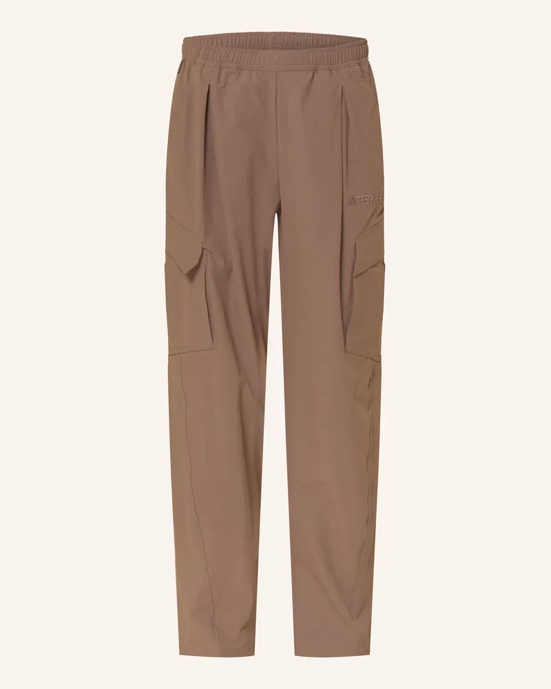 adidas TERREX XPLORIC CARGOHOSE Dunkelbraun