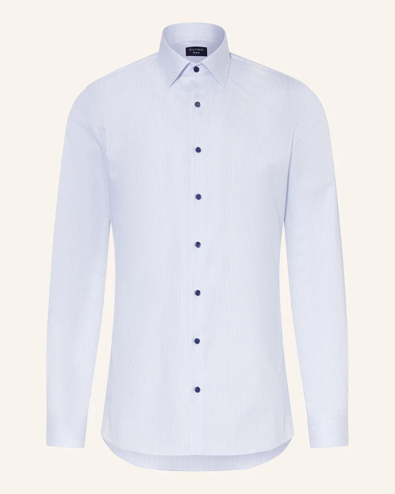 Olymp Hemd No. Six Super Slim blau Hellblau