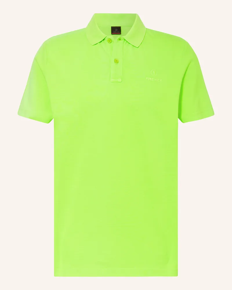 Bogner Fire & Ice Piqué-Poloshirt RAMON4 Neongrün