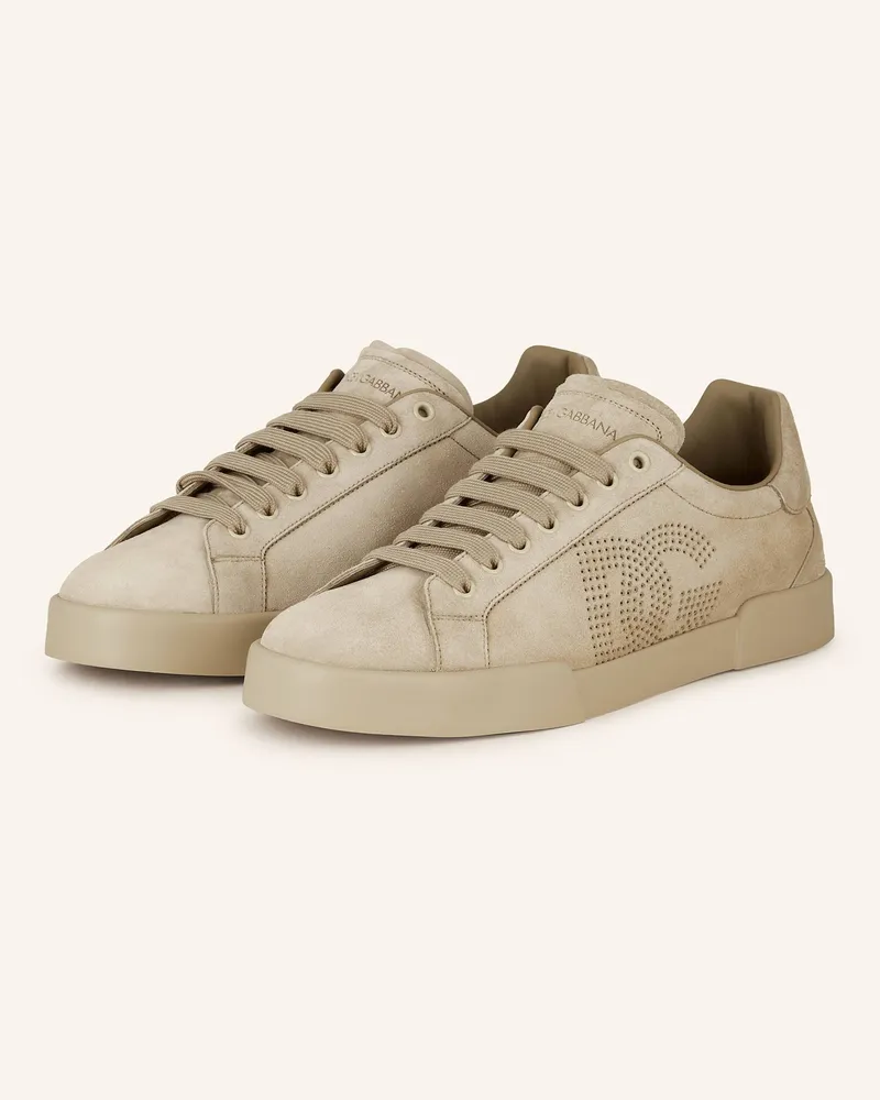 Dolce & Gabbana Sneaker PORTOFINO Creme