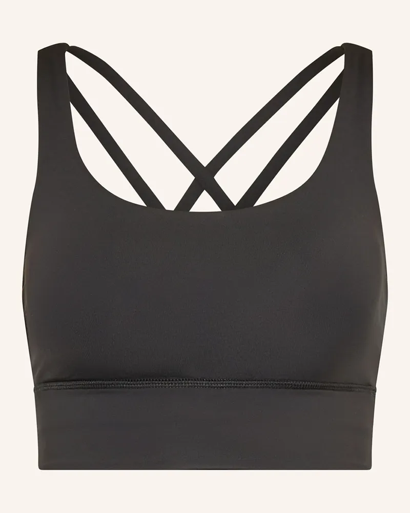 LULULEMON Sport-BH ENERGY LONGLINE Schwarz