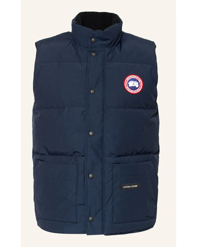 Canada Goose Daunenweste FREESTYLE Blau