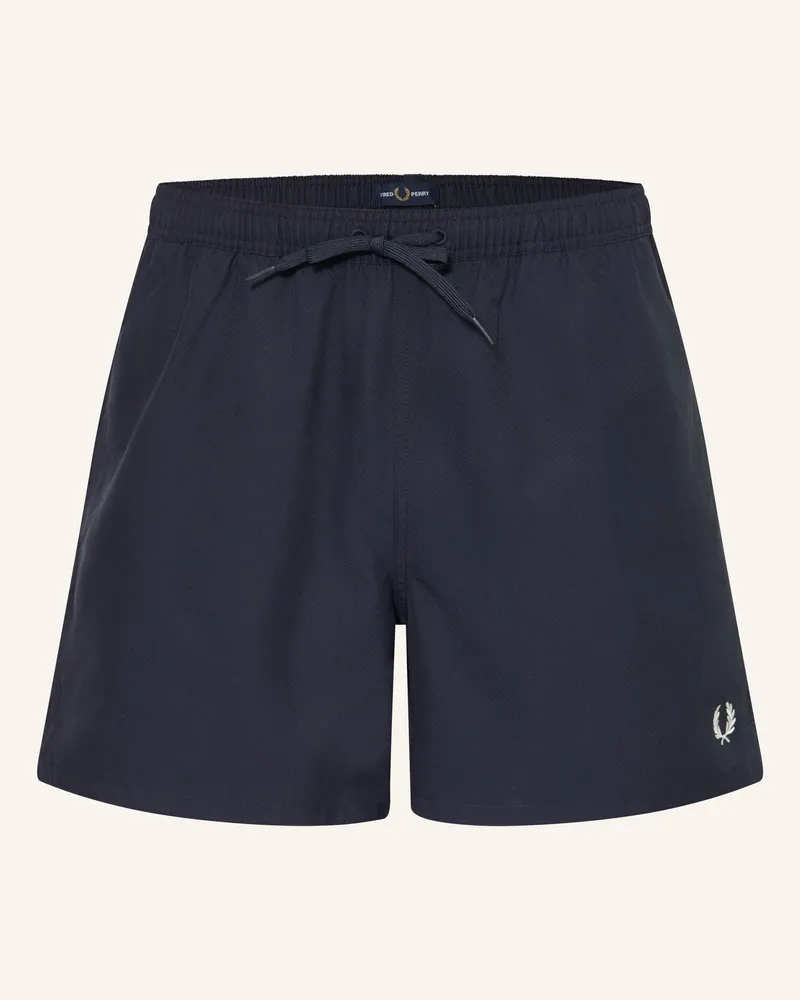 Fred Perry Badeshorts blau Dunkelblau