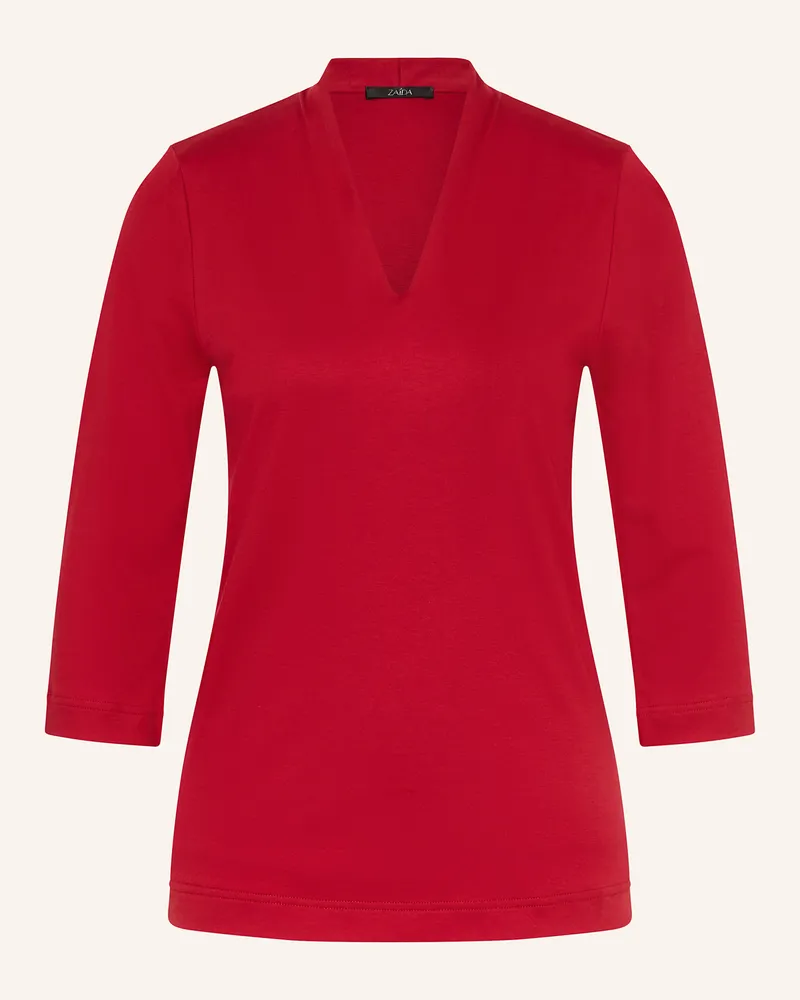 ZAíDA T-Shirt mit 3/4-Arm Rot